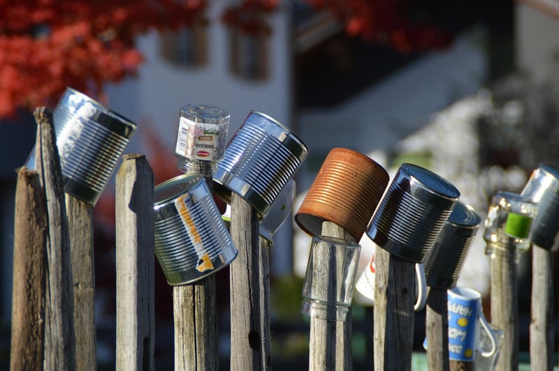 Upcycled Glass Jars